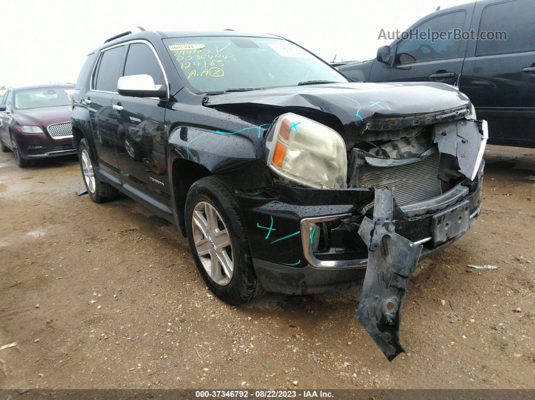 2016 Gmc Terrain Slt Black vin: 2GKFLPE3XG6124165