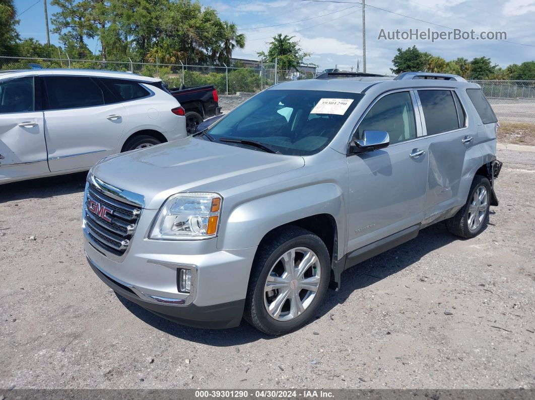 2017 Gmc Terrain Slt Серебряный vin: 2GKFLPE3XH6336274