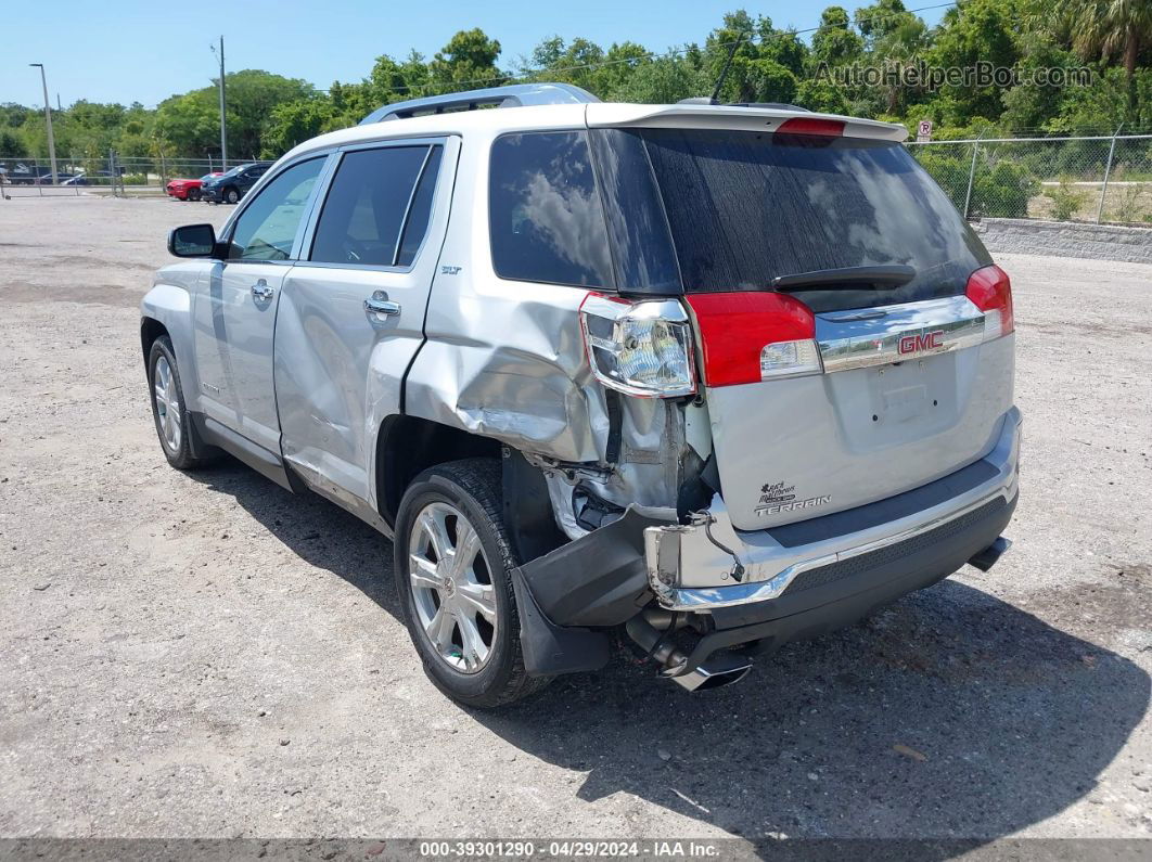 2017 Gmc Terrain Slt Серебряный vin: 2GKFLPE3XH6336274