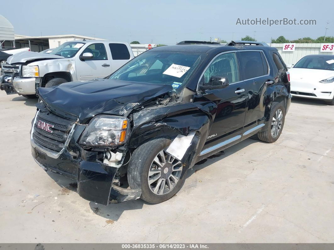 2016 Gmc Terrain Denali Black vin: 2GKFLRE30G6305769