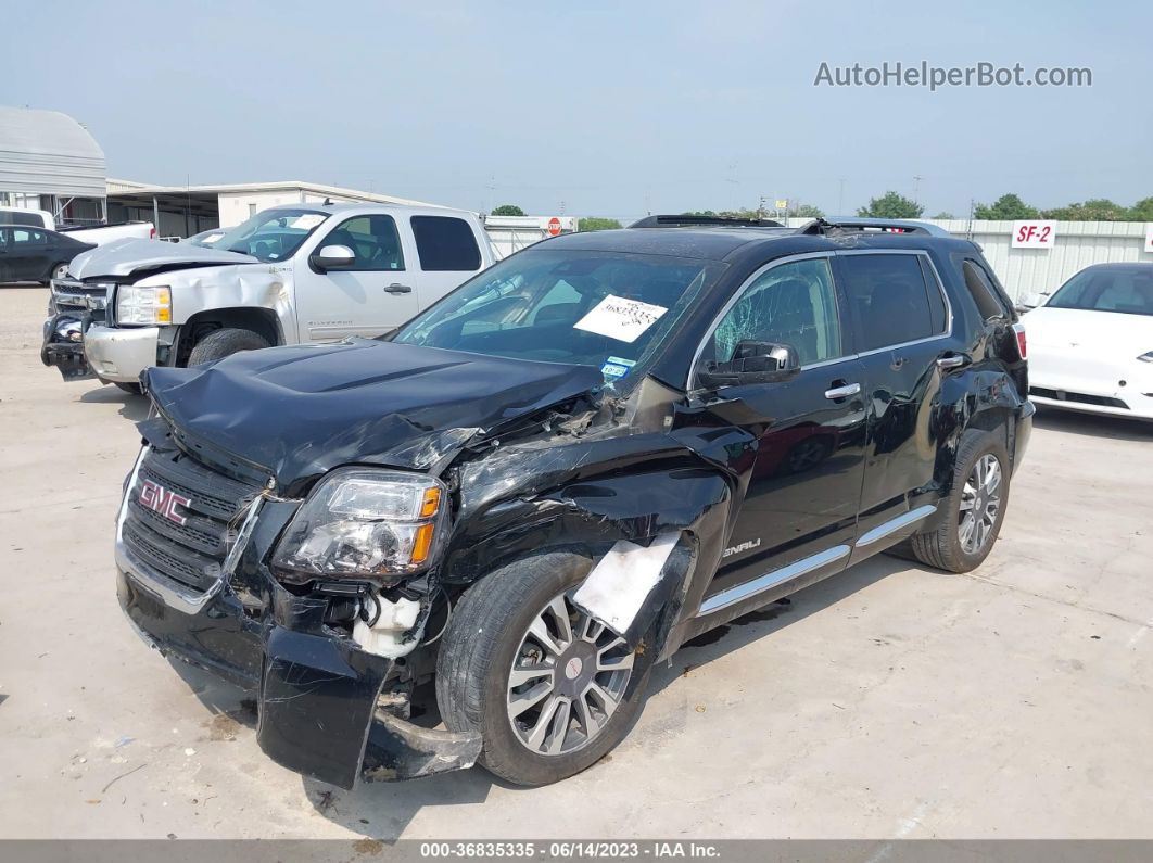 2016 Gmc Terrain Denali Black vin: 2GKFLRE30G6305769