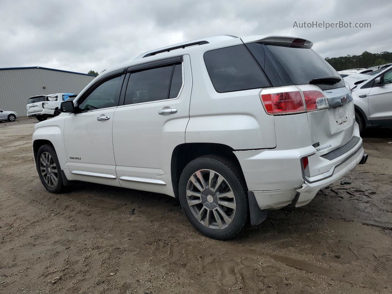 2017 Gmc Terrain Denali White vin: 2GKFLRE30H6123085