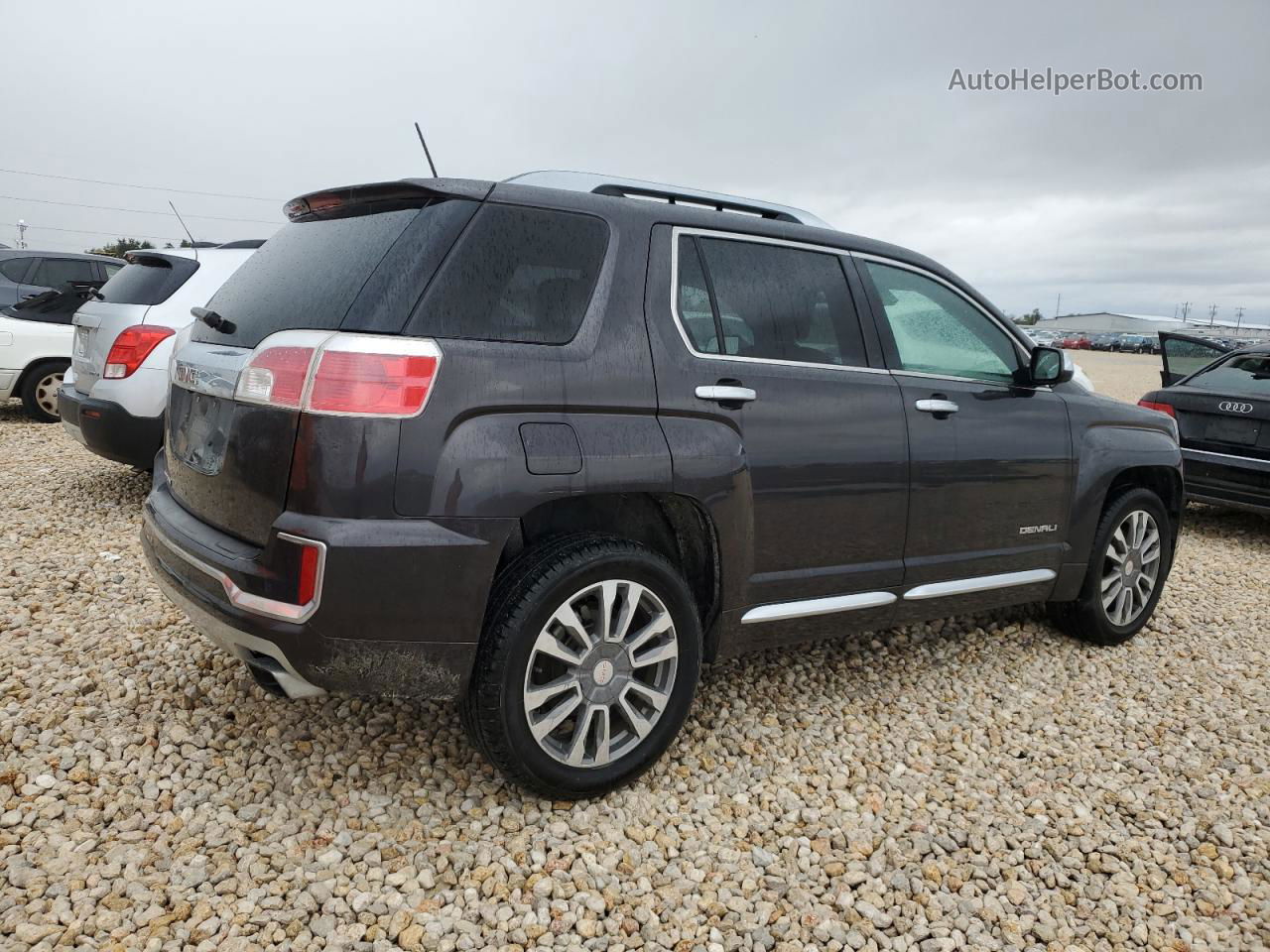 2016 Gmc Terrain Denali Черный vin: 2GKFLRE32G6341558