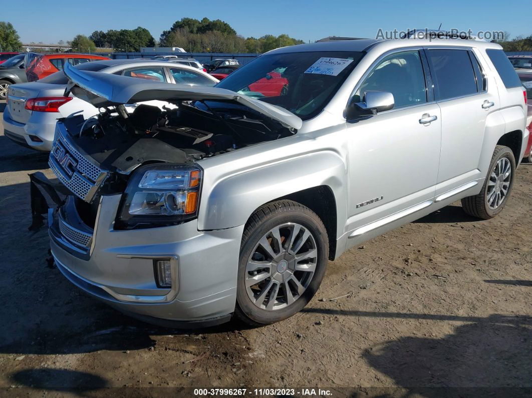 2017 Gmc Terrain Denali Silver vin: 2GKFLRE33H6134419