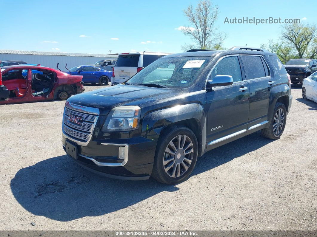 2017 Gmc Terrain Denali Black vin: 2GKFLRE33H6254821