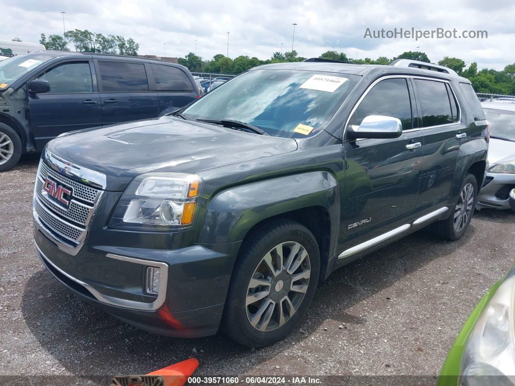 2017 Gmc Terrain Denali Black vin: 2GKFLRE39H6175671