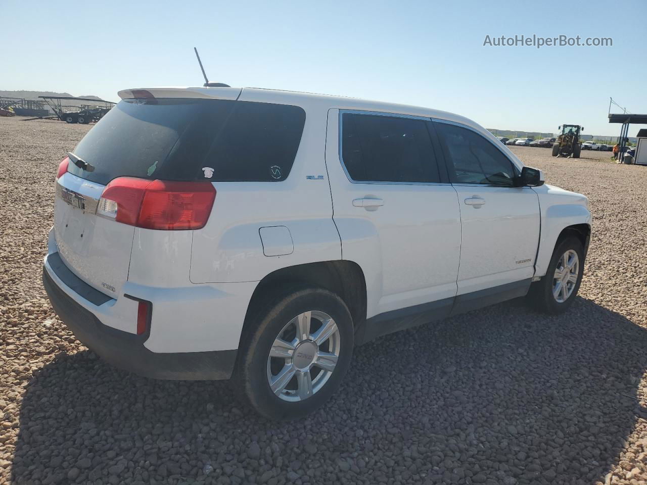 2016 Gmc Terrain Sle White vin: 2GKFLSEK0G6104761