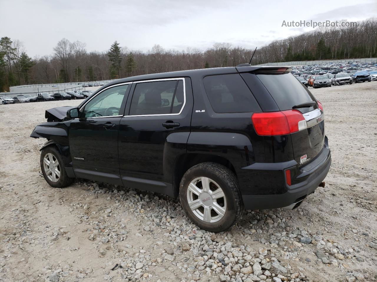 2016 Gmc Terrain Sle Черный vin: 2GKFLSEK0G6228495