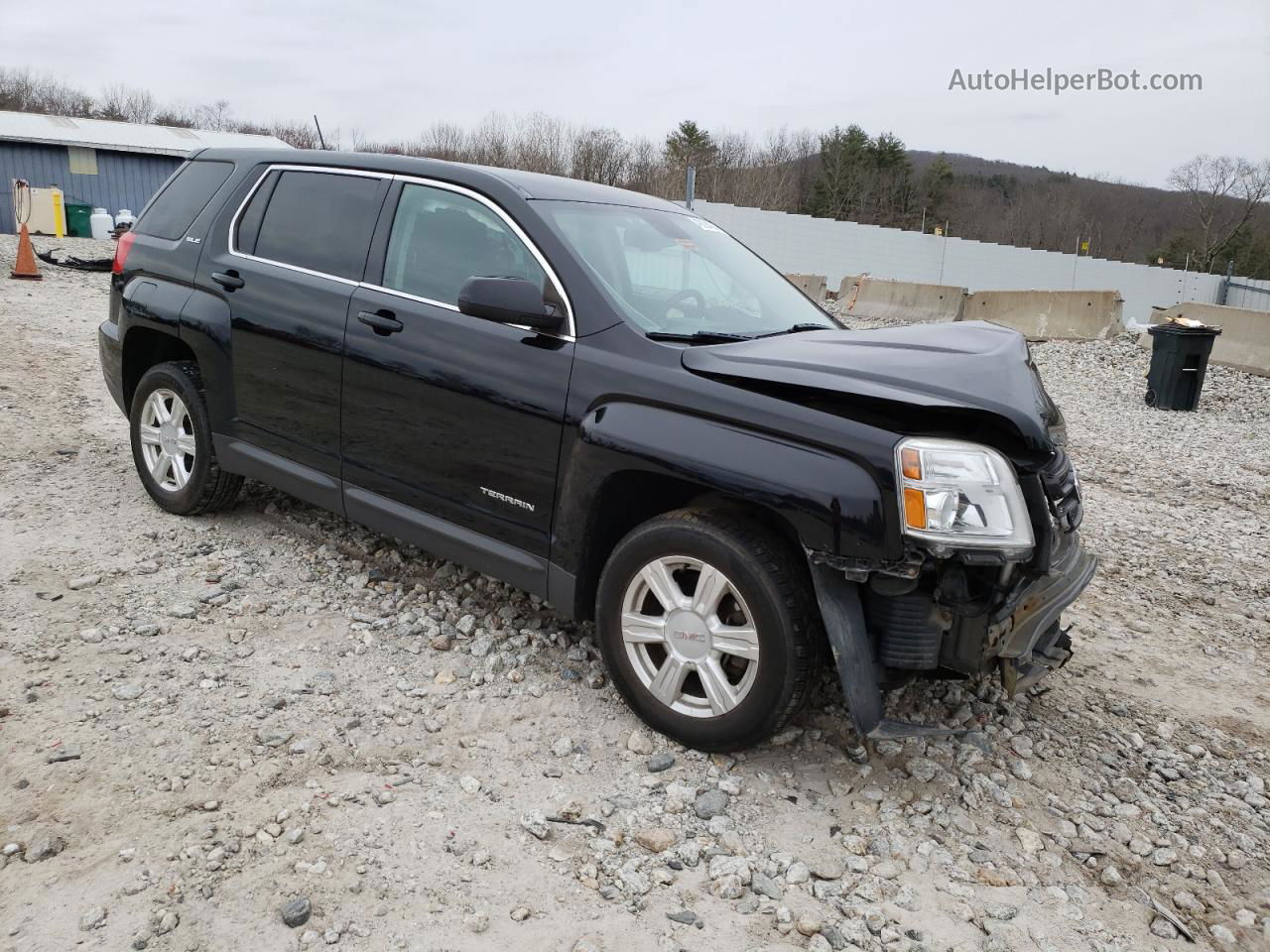 2016 Gmc Terrain Sle Black vin: 2GKFLSEK0G6228495