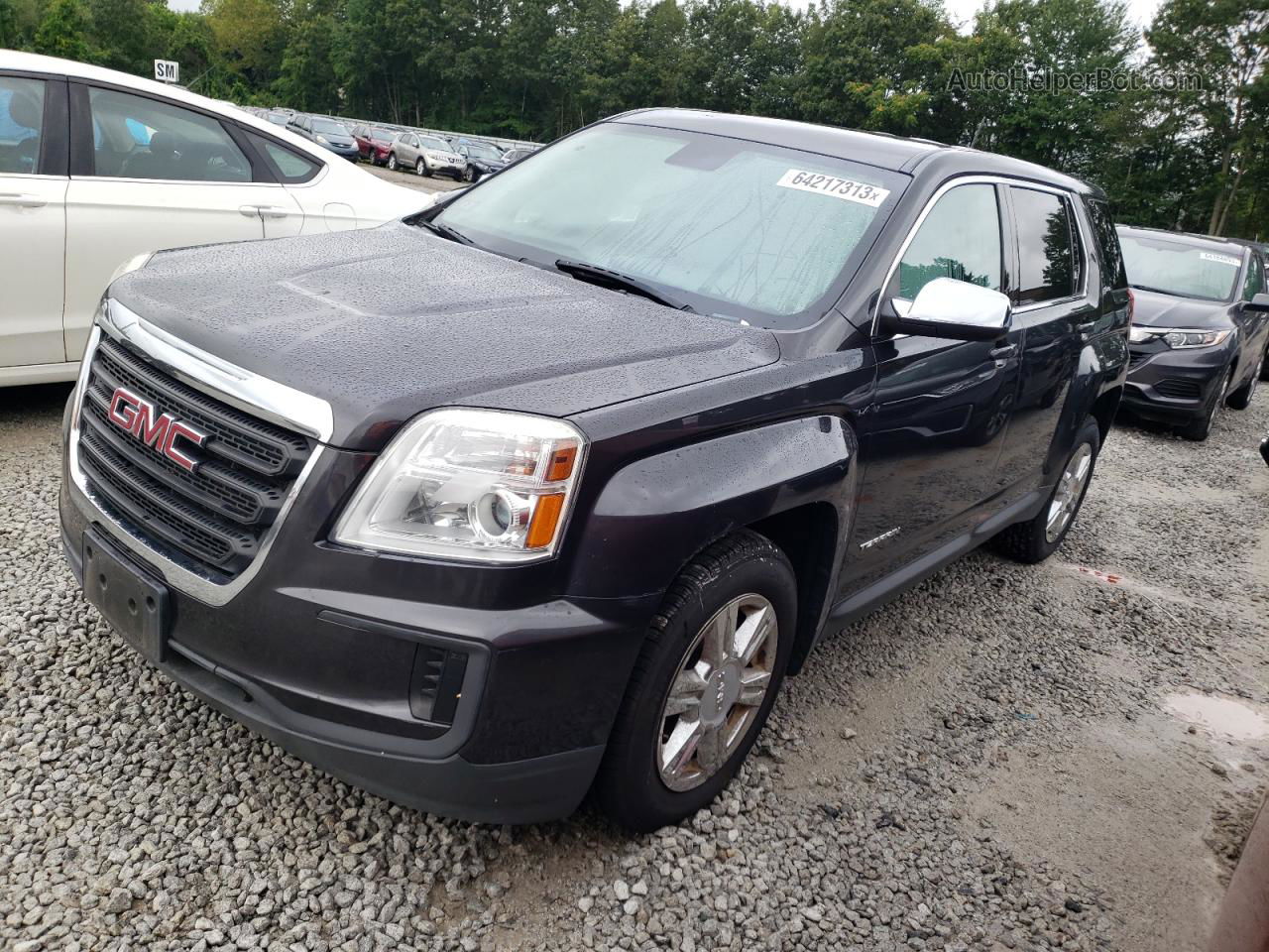 2016 Gmc Terrain Sle Gray vin: 2GKFLSEK1G6170963