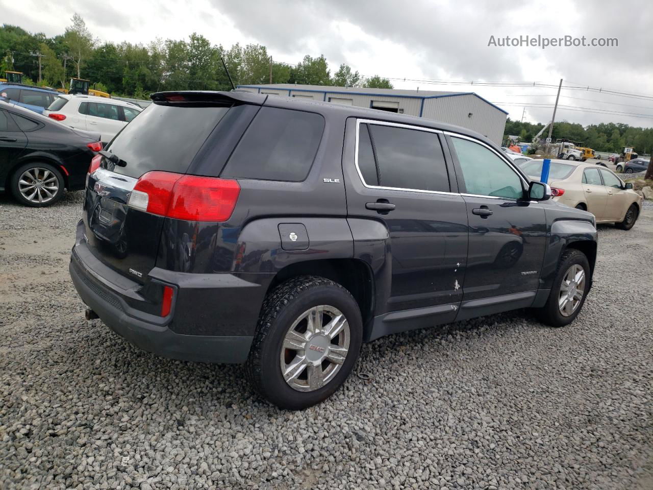 2016 Gmc Terrain Sle Gray vin: 2GKFLSEK1G6170963