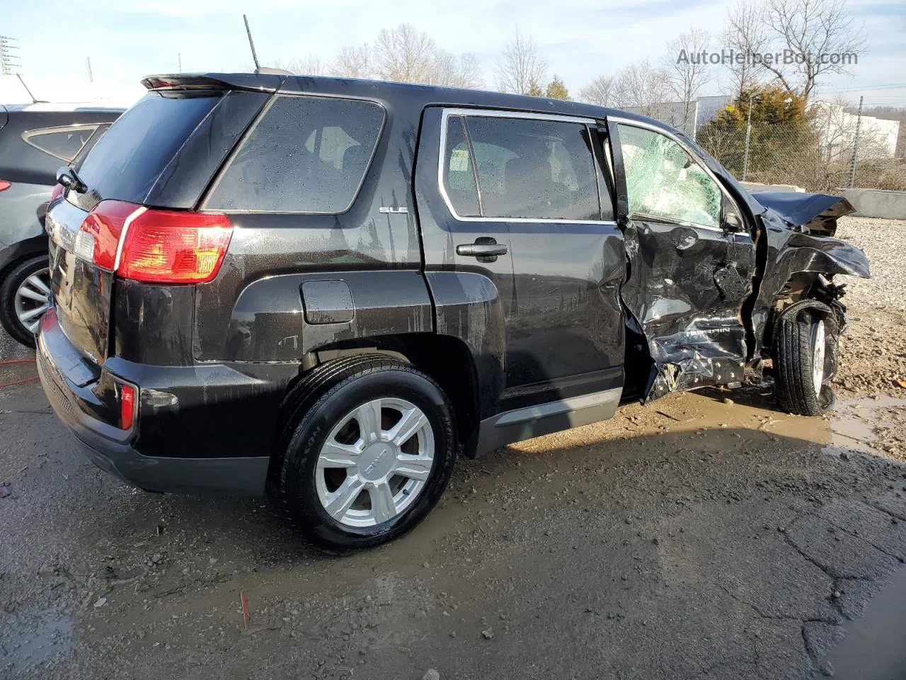 2016 Gmc Terrain Sle Black vin: 2GKFLSEK2G6169272