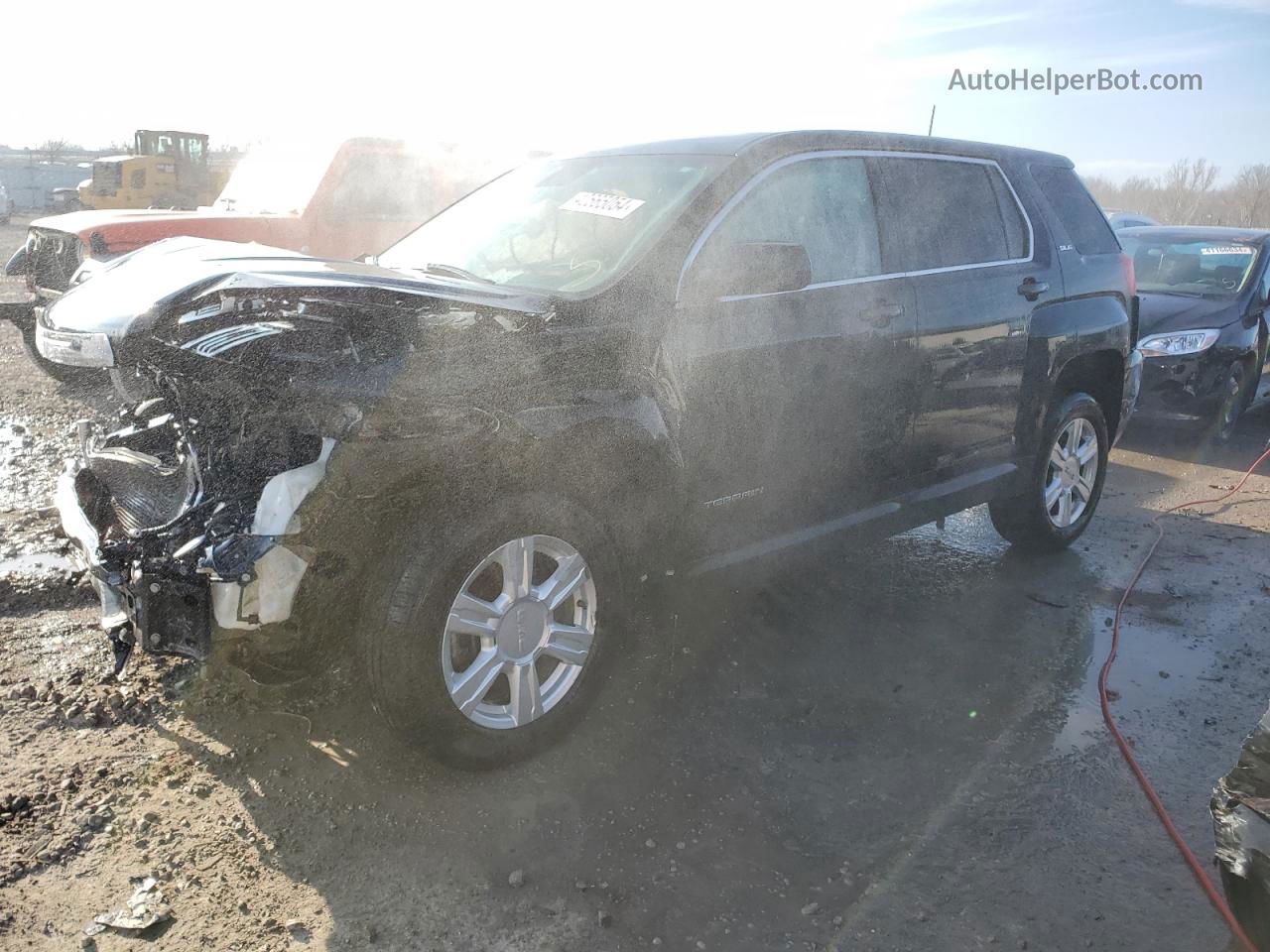 2016 Gmc Terrain Sle Black vin: 2GKFLSEK2G6169272