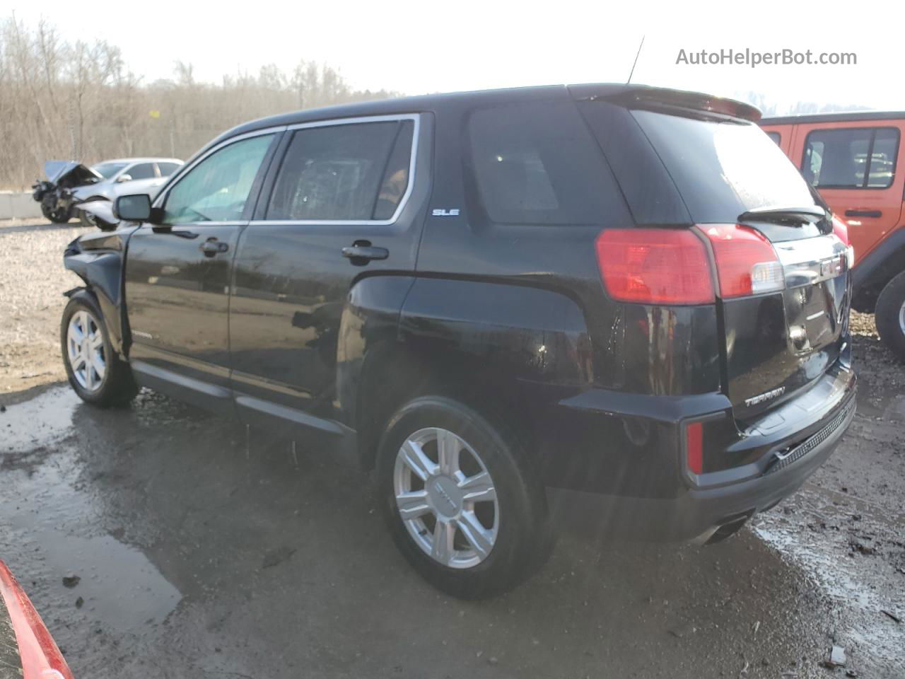 2016 Gmc Terrain Sle Black vin: 2GKFLSEK2G6169272