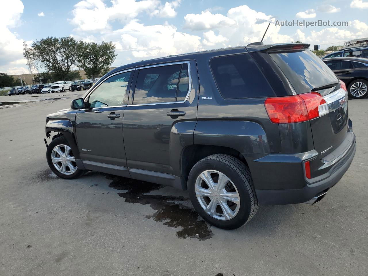 2017 Gmc Terrain Sle Black vin: 2GKFLSEK2H6254436