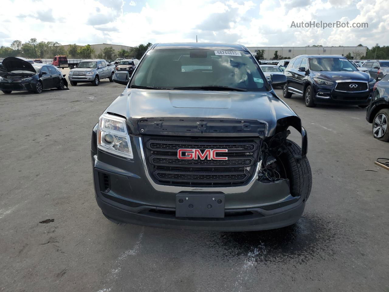 2017 Gmc Terrain Sle Черный vin: 2GKFLSEK2H6254436