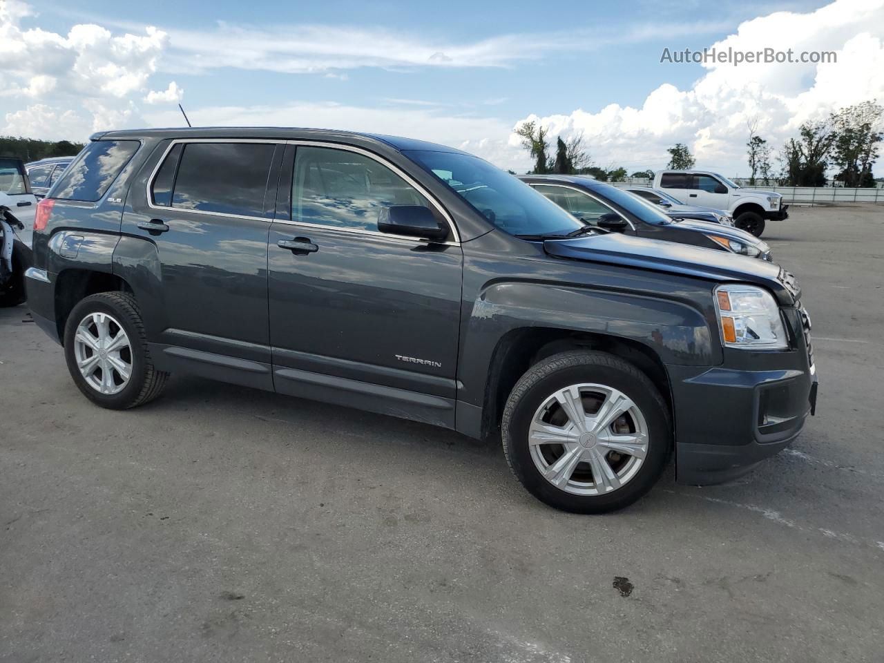 2017 Gmc Terrain Sle Black vin: 2GKFLSEK2H6254436