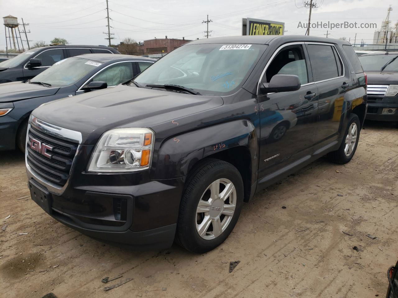 2016 Gmc Terrain Sle Серый vin: 2GKFLSEK3G6256551