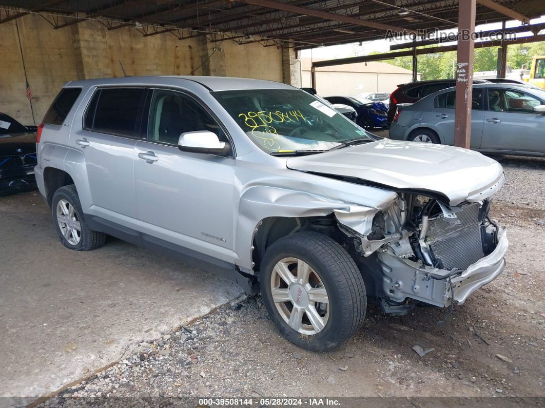 2016 Gmc Terrain Sle-1 Silver vin: 2GKFLSEK3G6263306