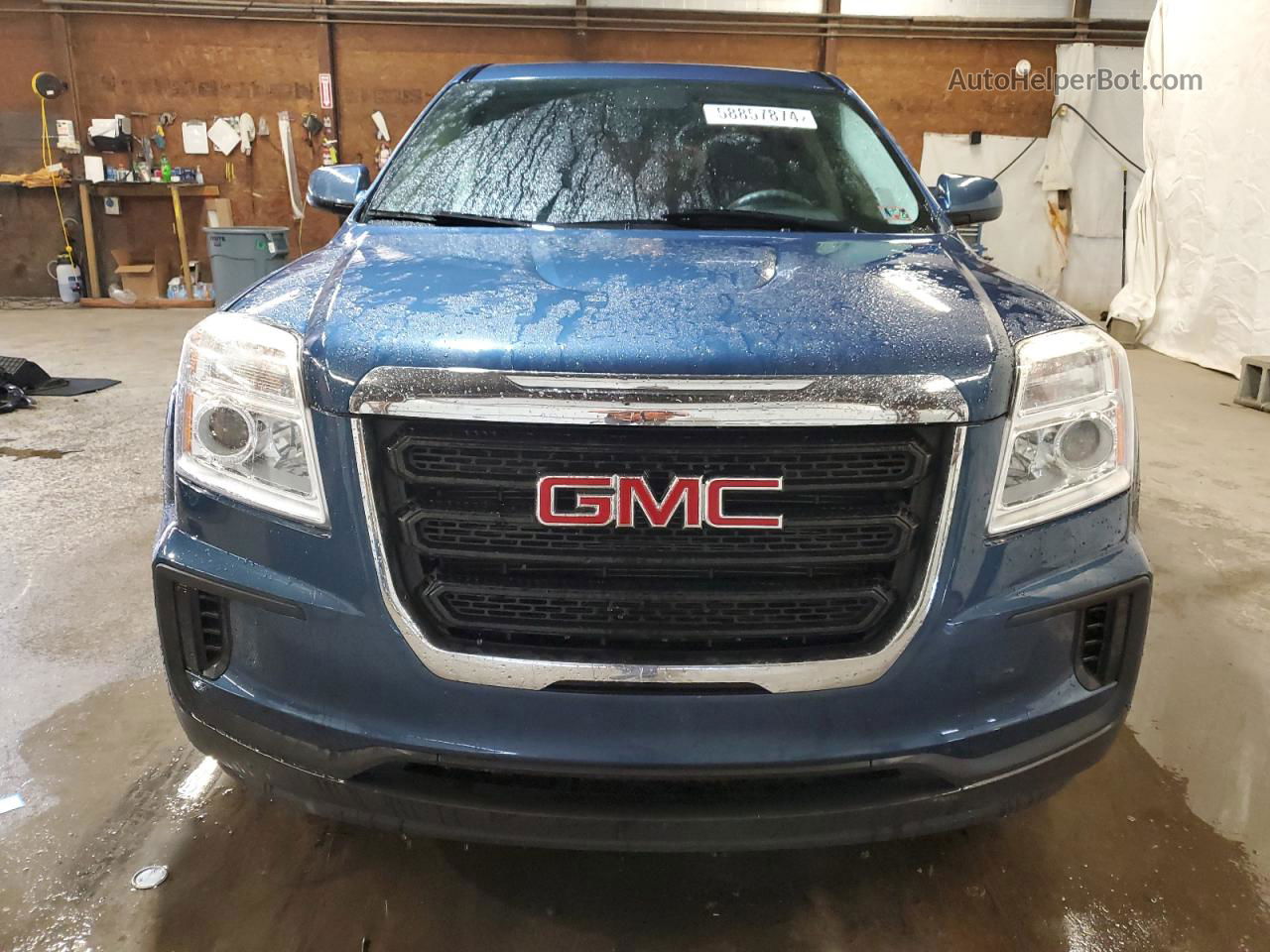 2016 Gmc Terrain Sle Blue vin: 2GKFLSEK3G6302783