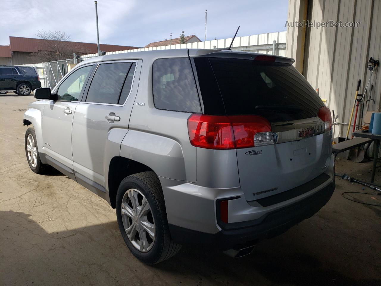 2017 Gmc Terrain Sle Серебряный vin: 2GKFLSEK3H6247611