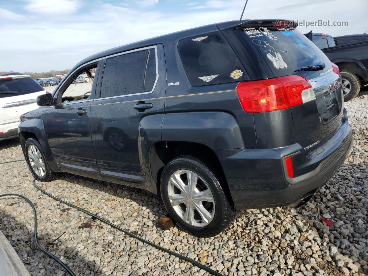 2017 Gmc Terrain Sle Charcoal vin: 2GKFLSEK3H6265431