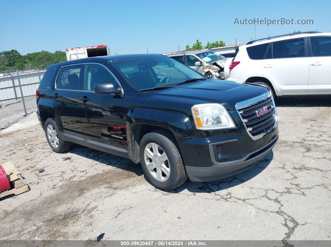 2016 Gmc Terrain Sle-1 Black vin: 2GKFLSEK4G6200912