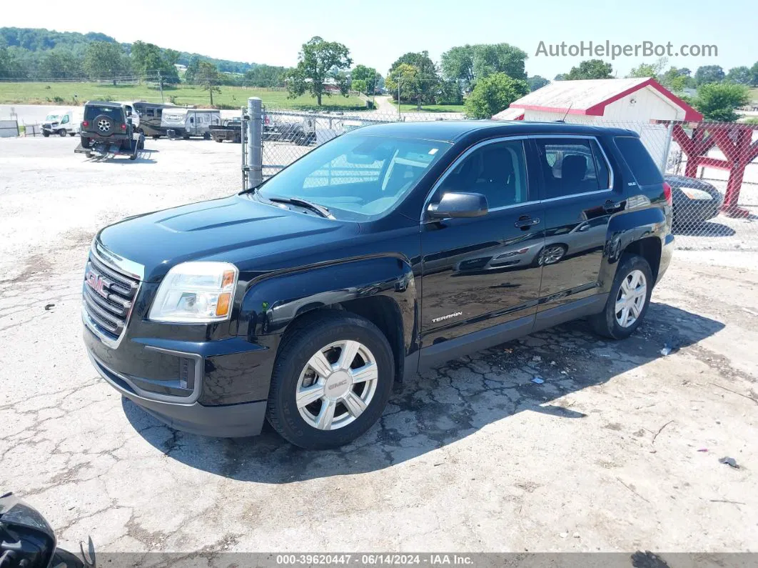 2016 Gmc Terrain Sle-1 Black vin: 2GKFLSEK4G6200912