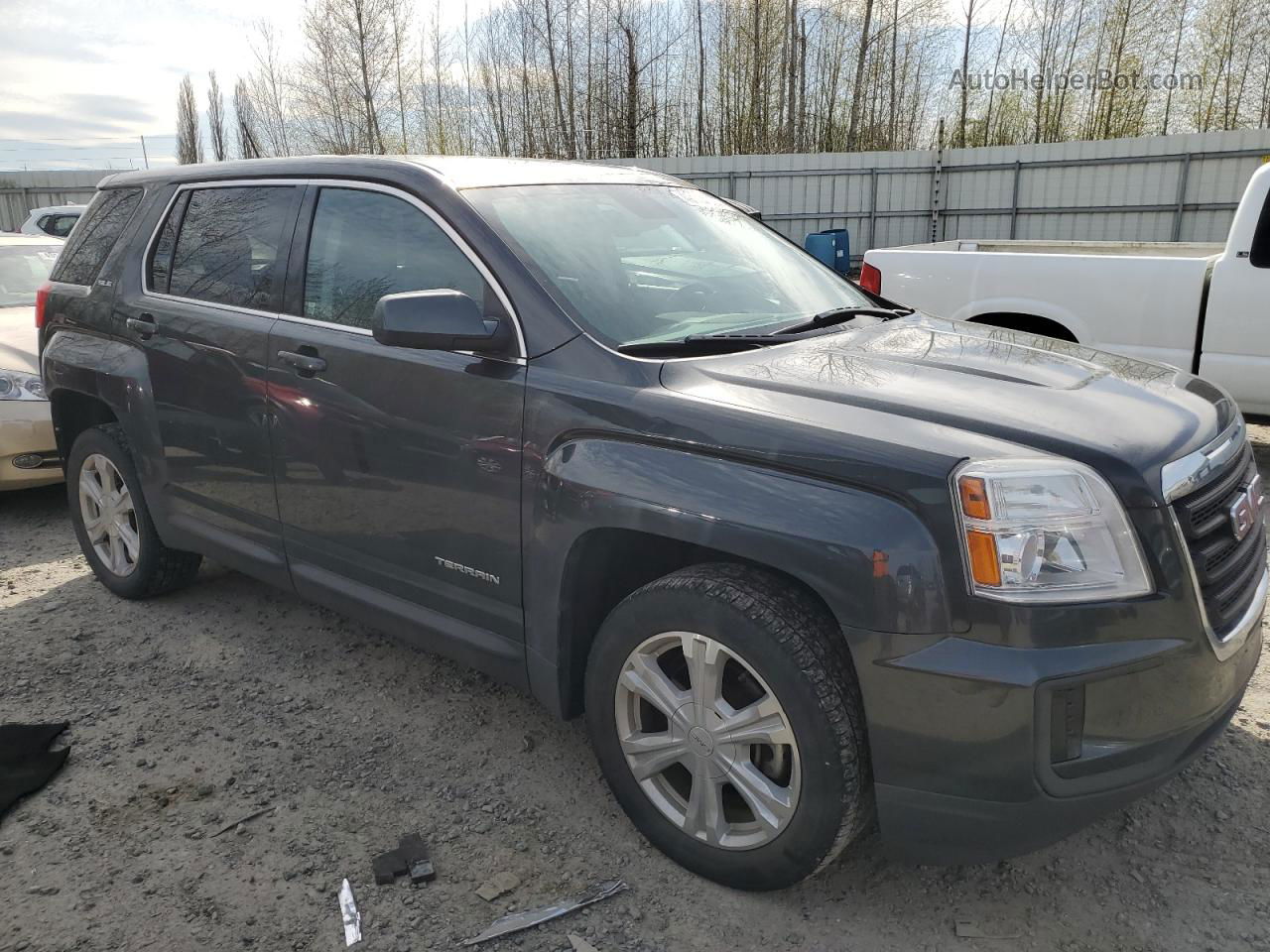 2017 Gmc Terrain Sle Charcoal vin: 2GKFLSEK4H6247374