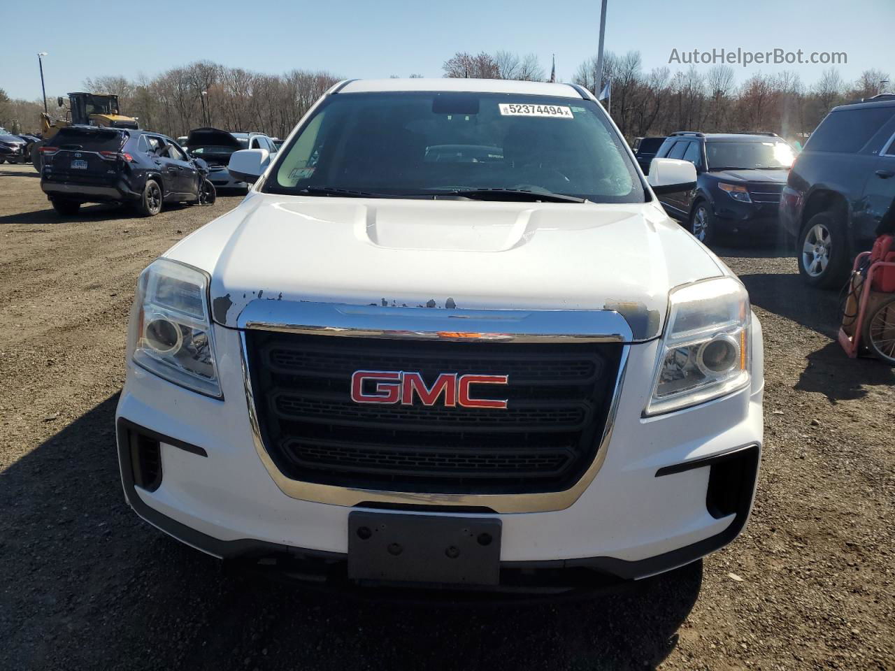 2016 Gmc Terrain Sle Белый vin: 2GKFLSEK5G6247303