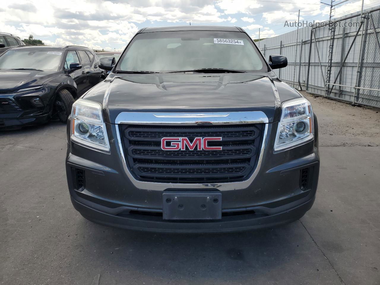 2017 Gmc Terrain Sle Gray vin: 2GKFLSEK5H6289908