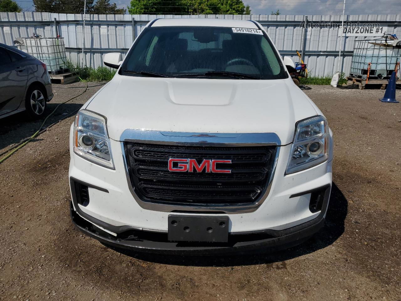 2017 Gmc Terrain Sle Белый vin: 2GKFLSEK5H6303547