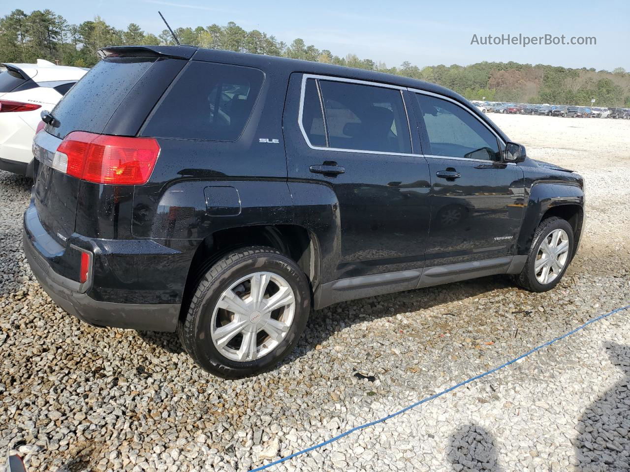 2017 Gmc Terrain Sle Черный vin: 2GKFLSEK6H6117791