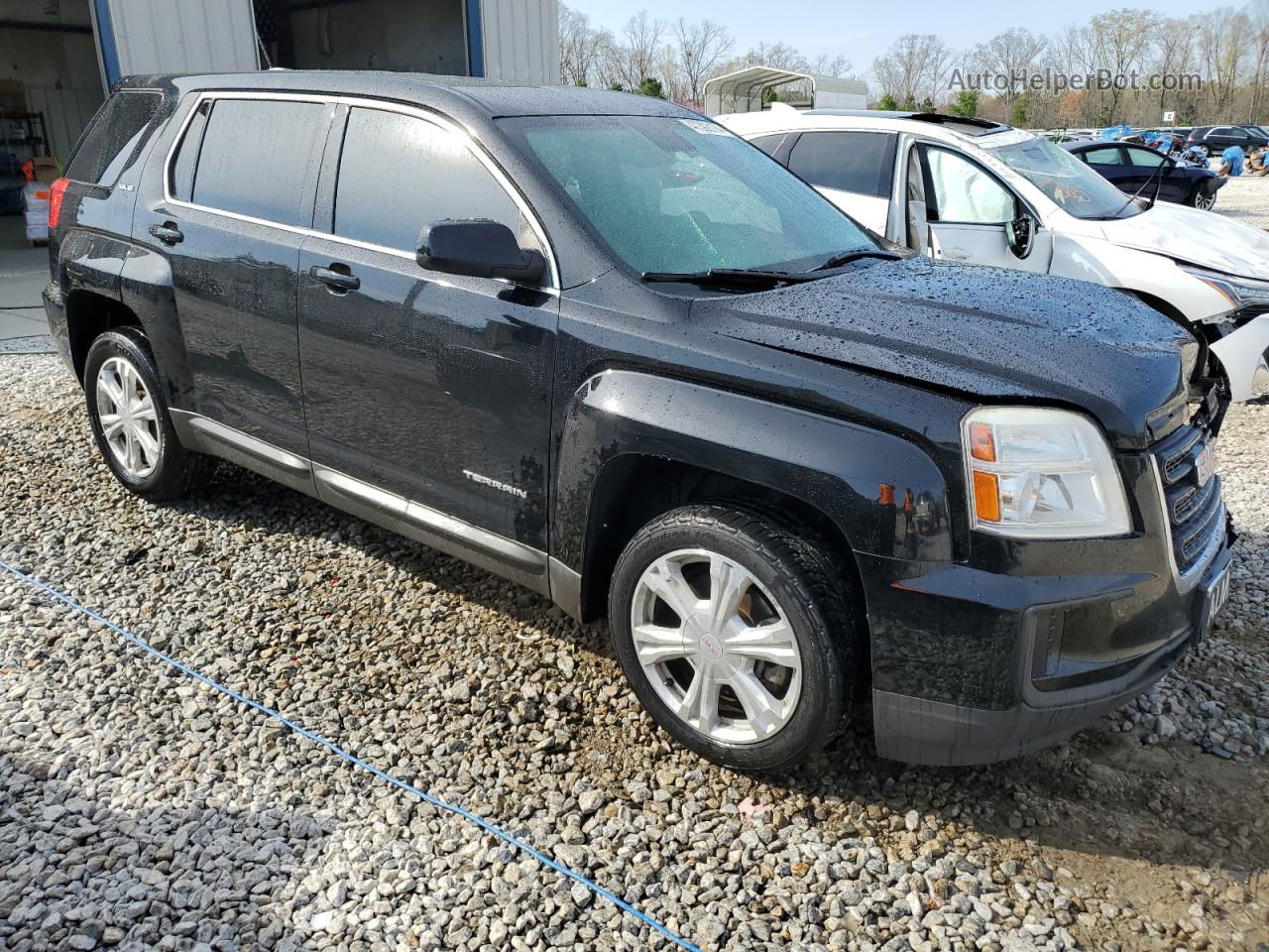 2017 Gmc Terrain Sle Черный vin: 2GKFLSEK6H6117791