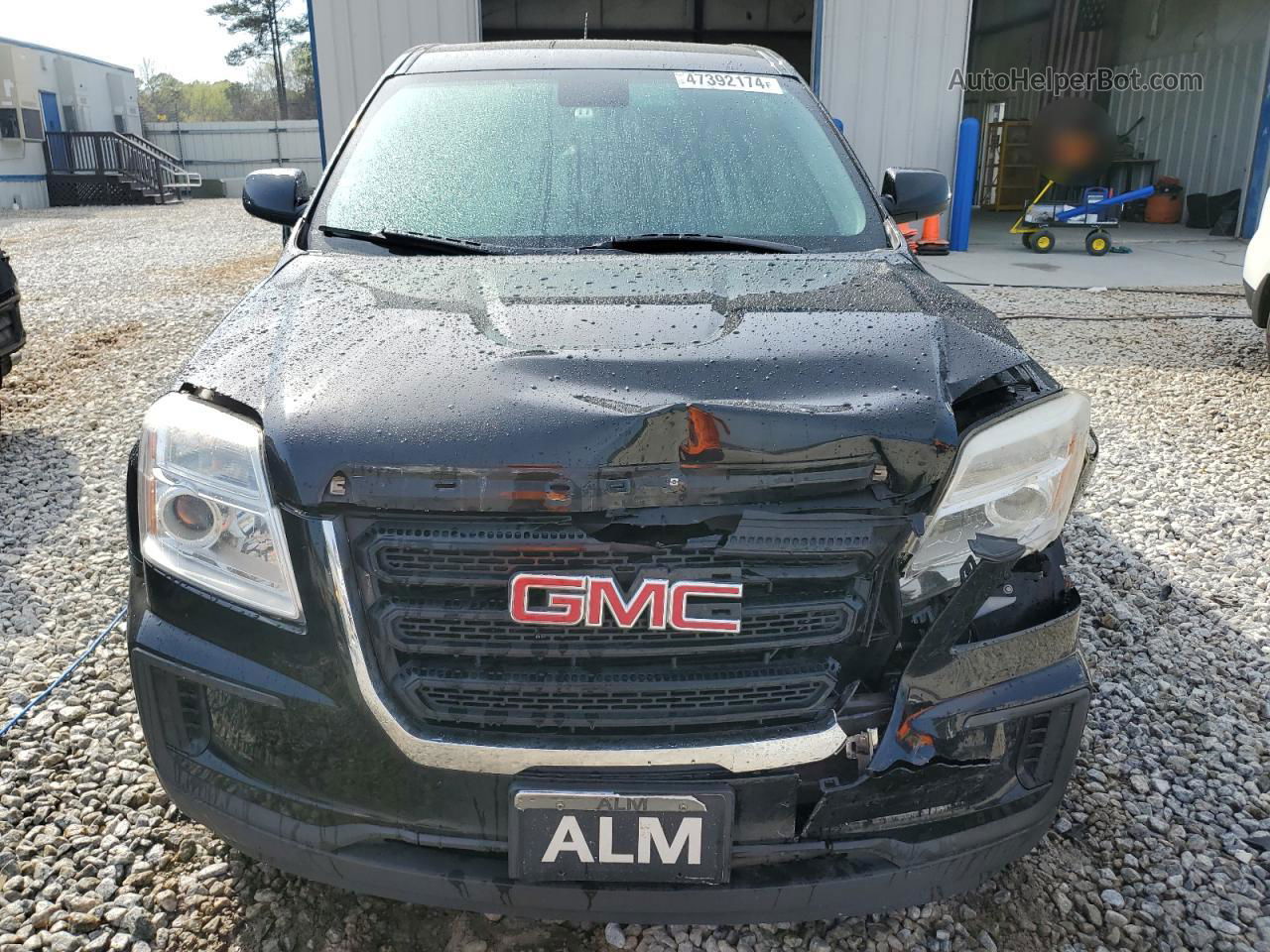 2017 Gmc Terrain Sle Black vin: 2GKFLSEK6H6117791