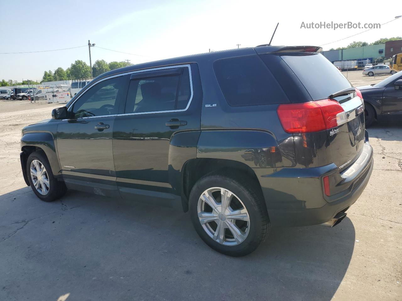 2017 Gmc Terrain Sle Black vin: 2GKFLSEK7H6353592