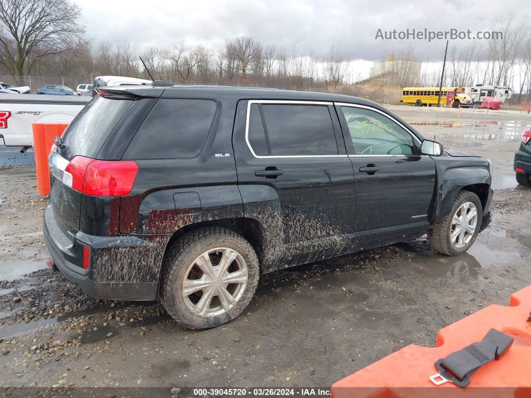 2017 Gmc Terrain Sle Black vin: 2GKFLSEK8H6286081