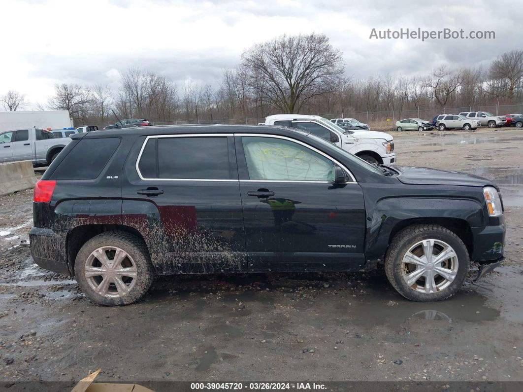 2017 Gmc Terrain Sle Black vin: 2GKFLSEK8H6286081