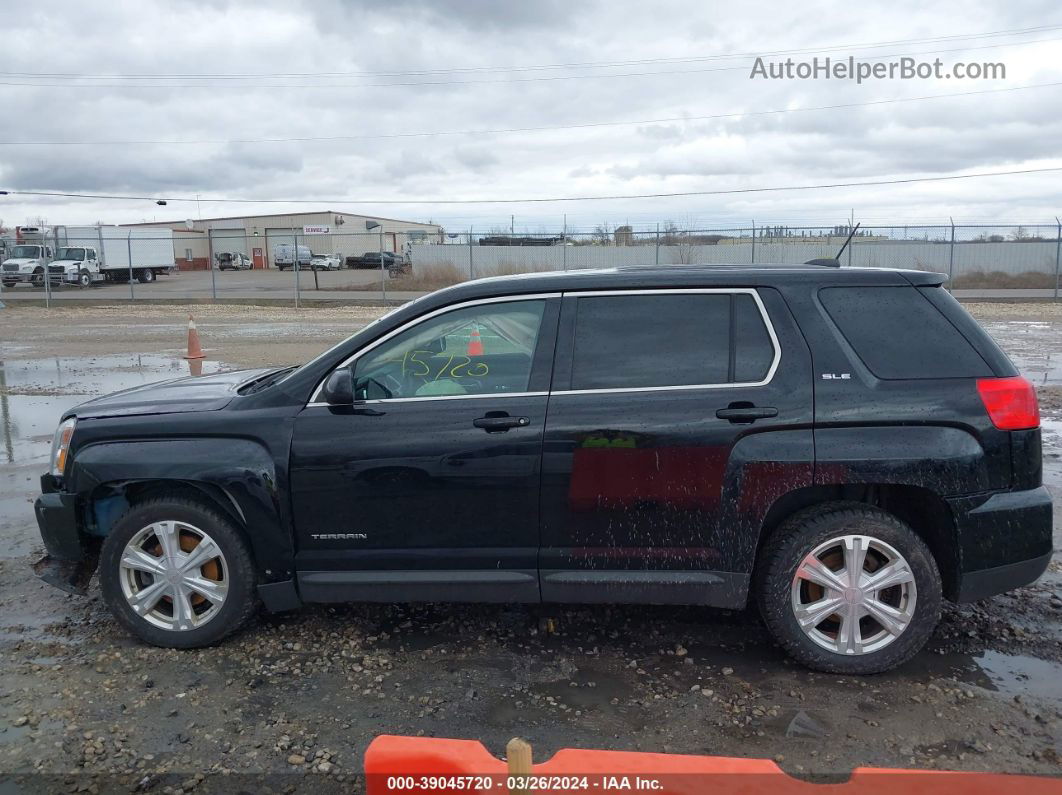 2017 Gmc Terrain Sle Black vin: 2GKFLSEK8H6286081