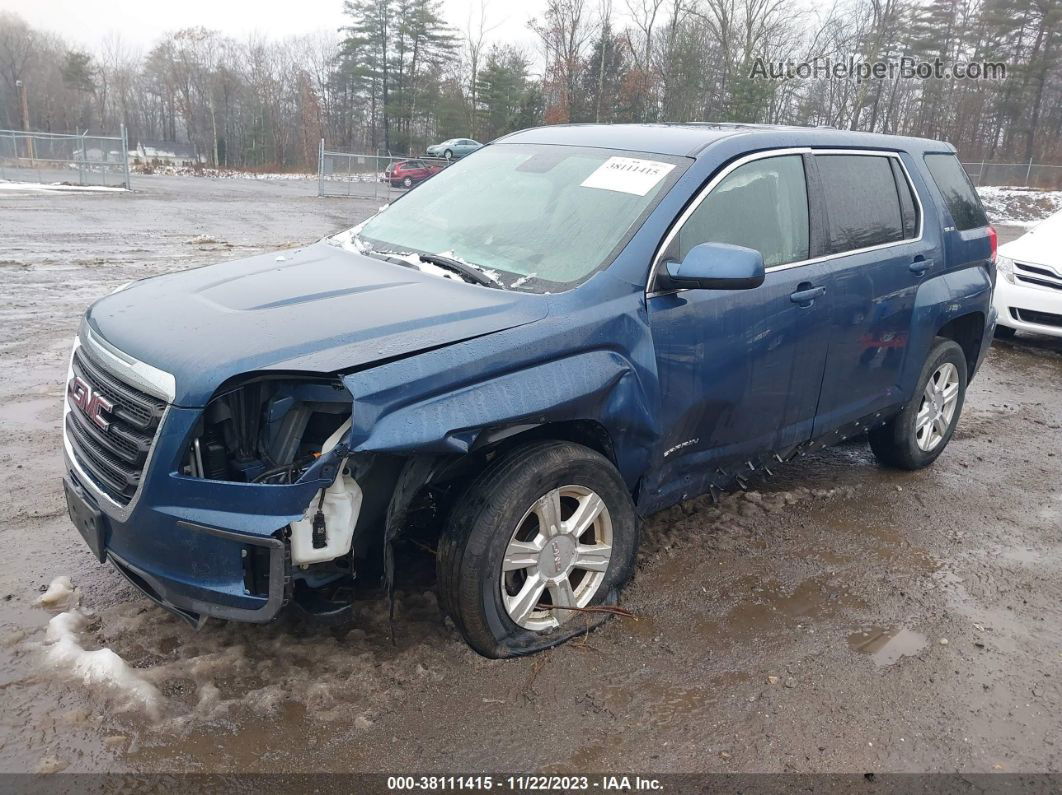 2016 Gmc Terrain Sle-1 Blue vin: 2GKFLSEKXG6148170