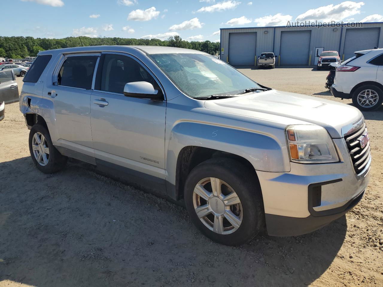 2016 Gmc Terrain Sle Silver vin: 2GKFLSEKXG6200929