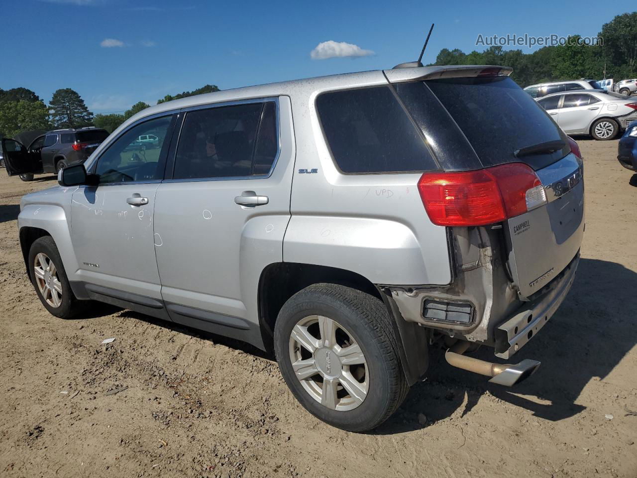 2016 Gmc Terrain Sle Silver vin: 2GKFLSEKXG6200929