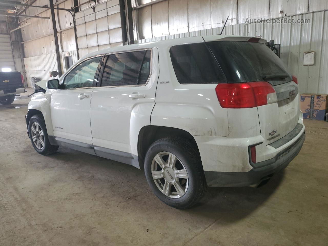 2016 Gmc Terrain Sle White vin: 2GKFLSEKXG6221960