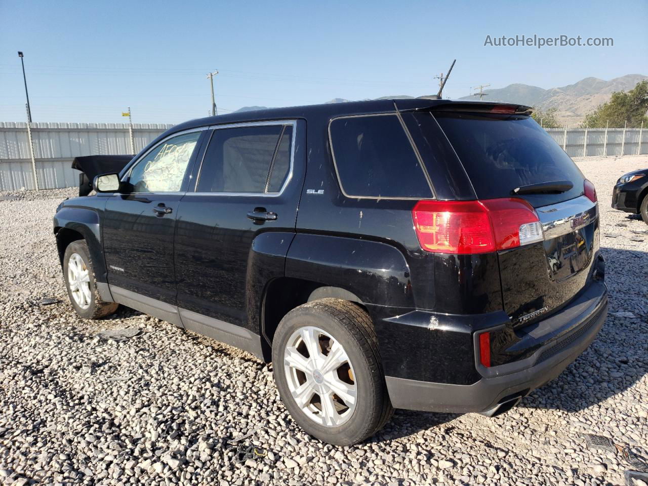 2017 Gmc Terrain Sle Черный vin: 2GKFLSEKXH6218817