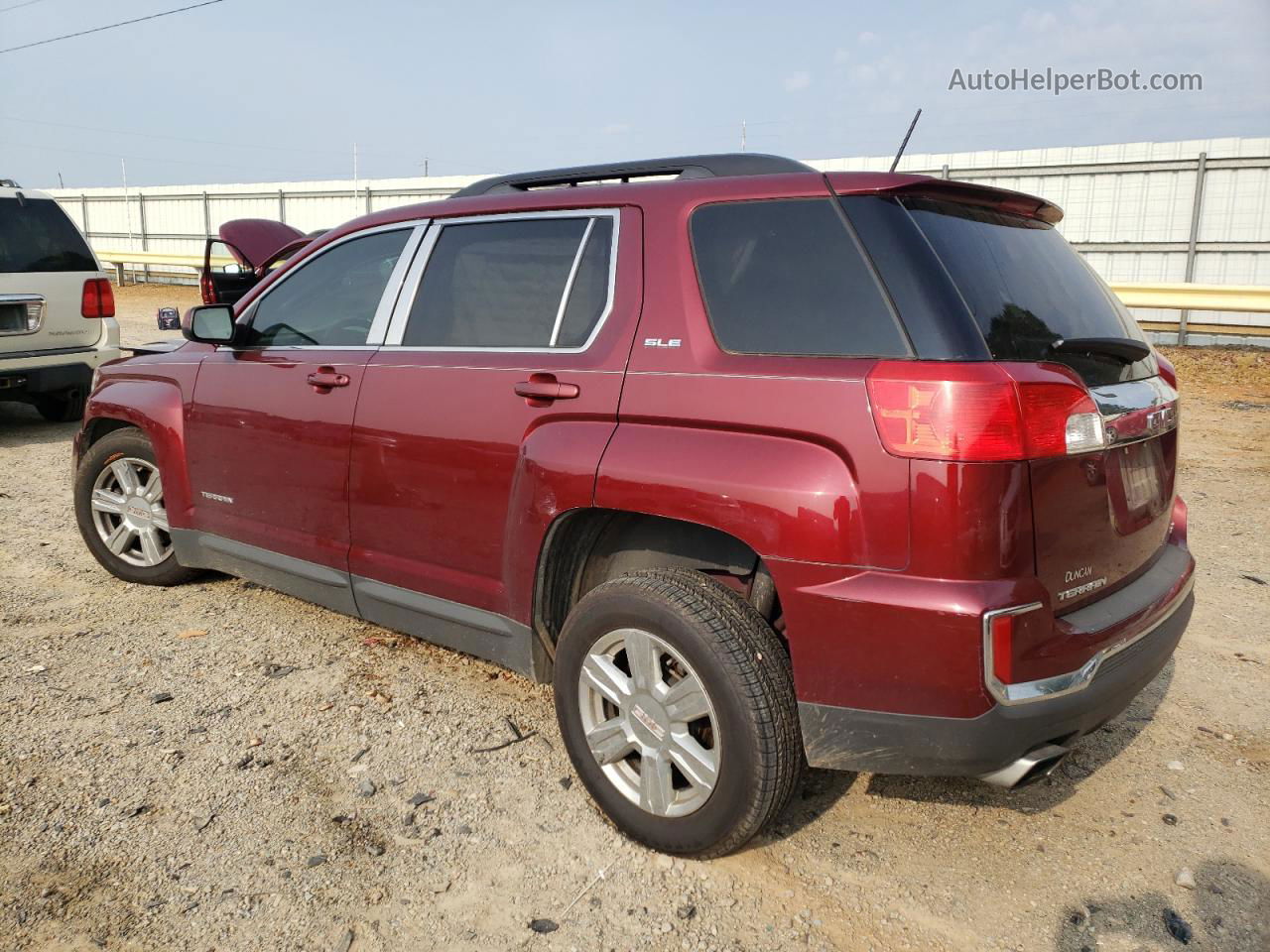 2016 Gmc Terrain Sle Maroon vin: 2GKFLTE32G6353576