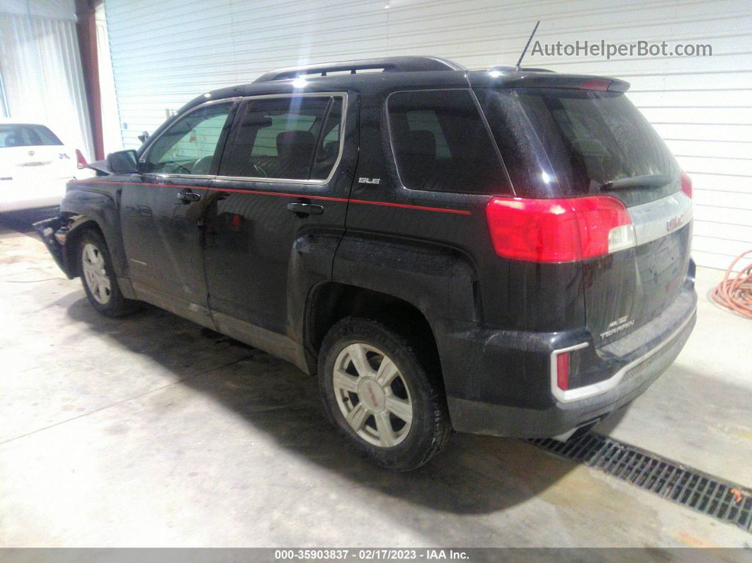 2016 Gmc Terrain Sle Черный vin: 2GKFLTE33G6181588