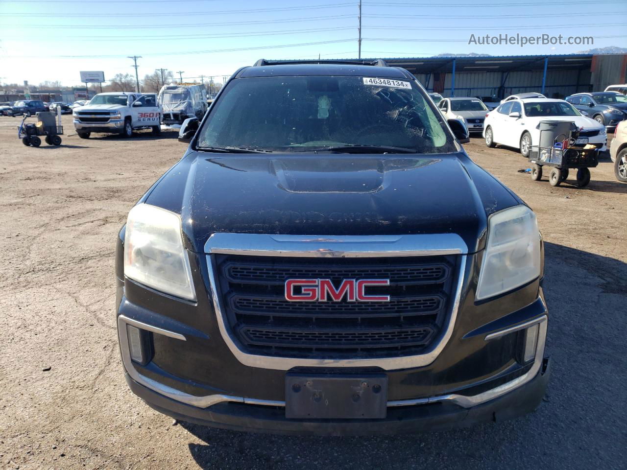 2016 Gmc Terrain Sle Black vin: 2GKFLTE35G6229480