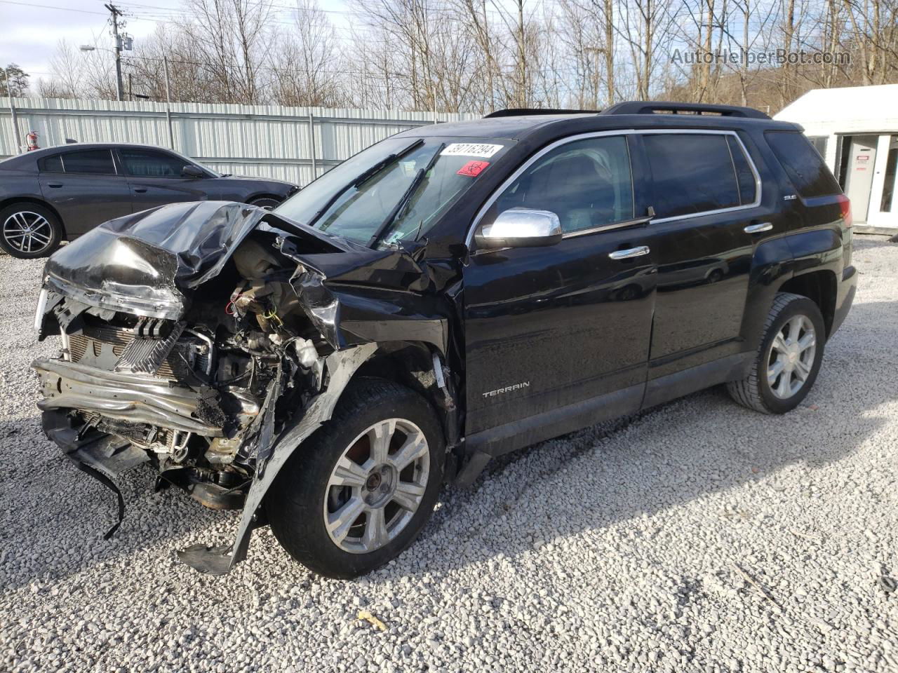 2017 Gmc Terrain Sle Black vin: 2GKFLTE35H6300100