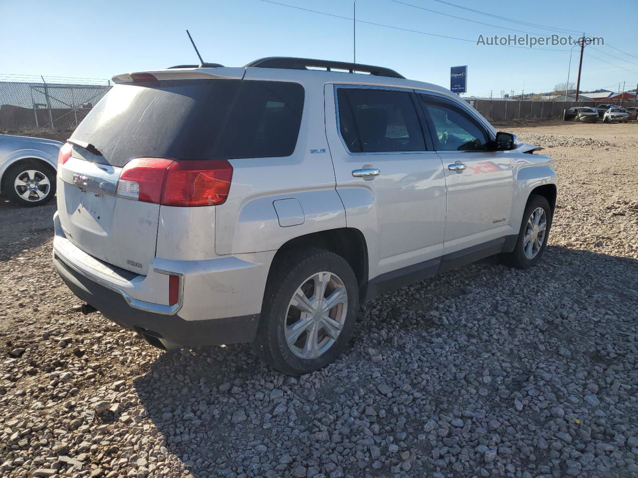 2016 Gmc Terrain Sle Белый vin: 2GKFLTE36G6113995