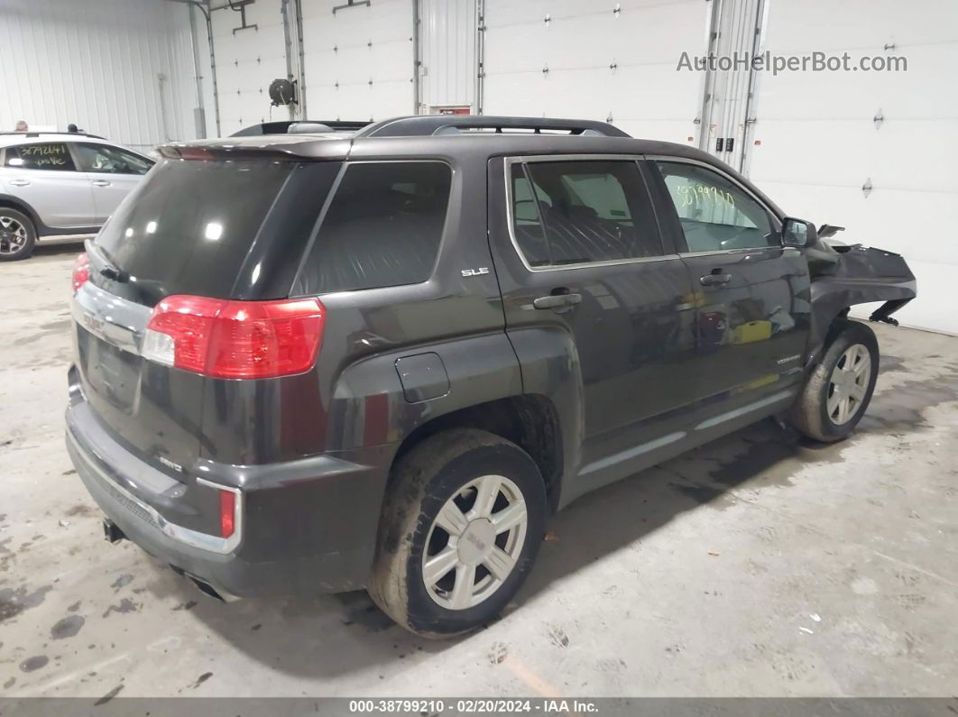 2016 Gmc Terrain Sle-2 Black vin: 2GKFLTE36G6118081